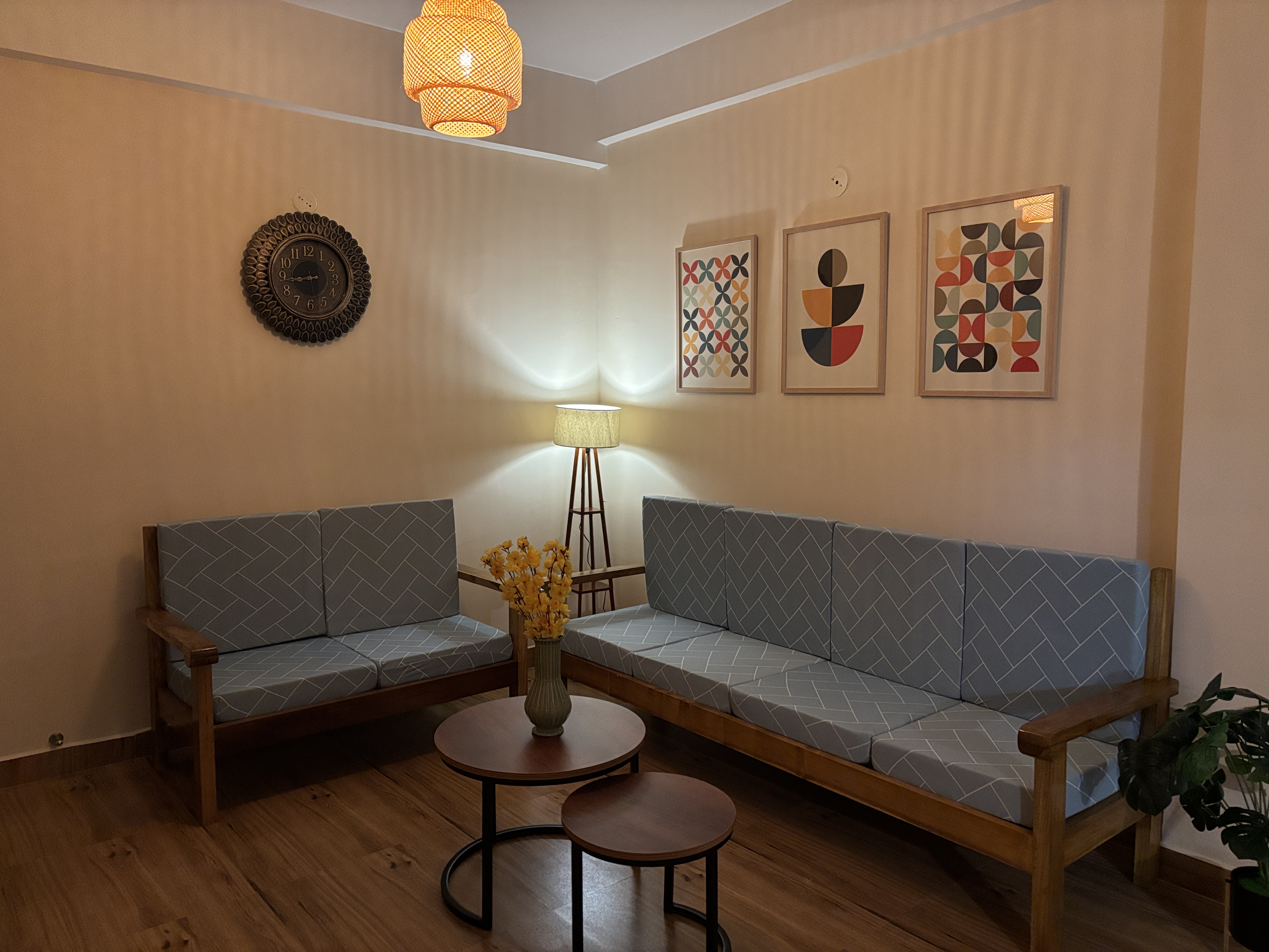 Misty Shillong street view near Bivar Road